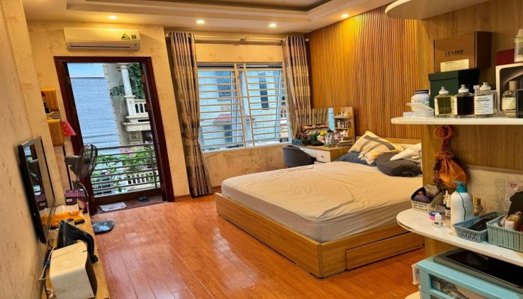 CHO THUÊ NHÀ MẶT NGÕ Ô TÔ PHÙNG CHÍ KIÊN, 6 TẦNG, 6P, 5 WC, 58M2, MT 5.5M, GIÁ 25 TRIỆU